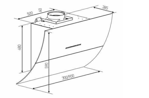 ban ve ky thuat may hut mui arber ab700z