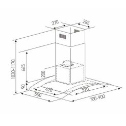 ban ve ky thuat may hut mui arber ab701sl