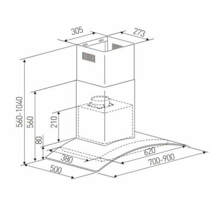 ban ve ky thuat may hut mui arber ab703sl 2