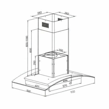 ban ve ky thuat may hut mui arber ab900e 2
