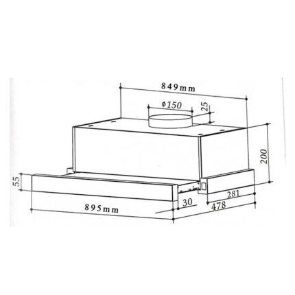 ban ve ky thuat may hut mui arber ab900kc 2