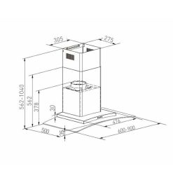 ban ve ky thuat may hut mui arber ab900q 2