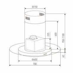 ban ve ky thuat may hut mui arber ab900t 2
