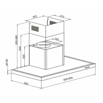 ban ve ky thuat may hut mui arber ab900x 2