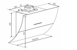 ban ve ky thuat may hut mui arber ab900z 90cm kinh vat