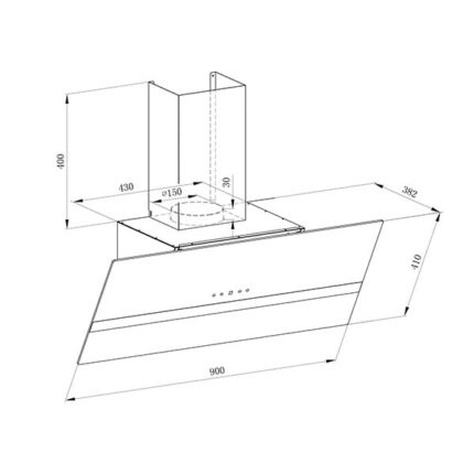 ban ve ky thuat may hut mui arber ab9903