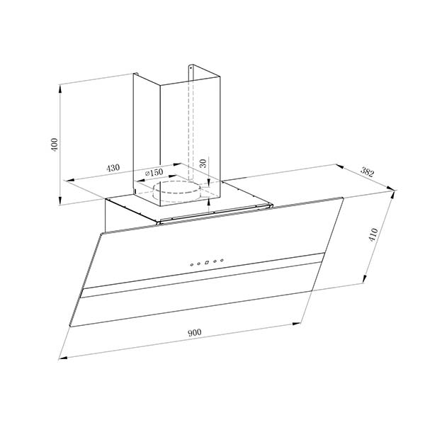 ban ve ky thuat may hut mui arber ab9903