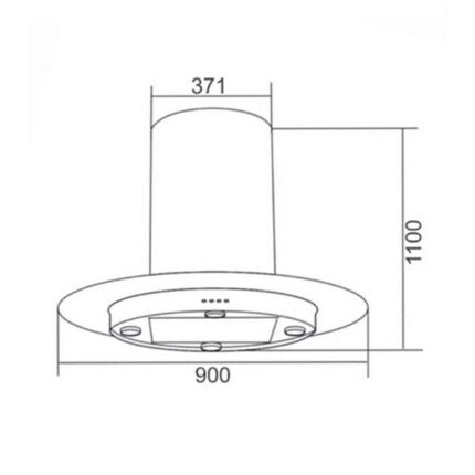 ban ve ky thuat may hut mui canzy cz 350c