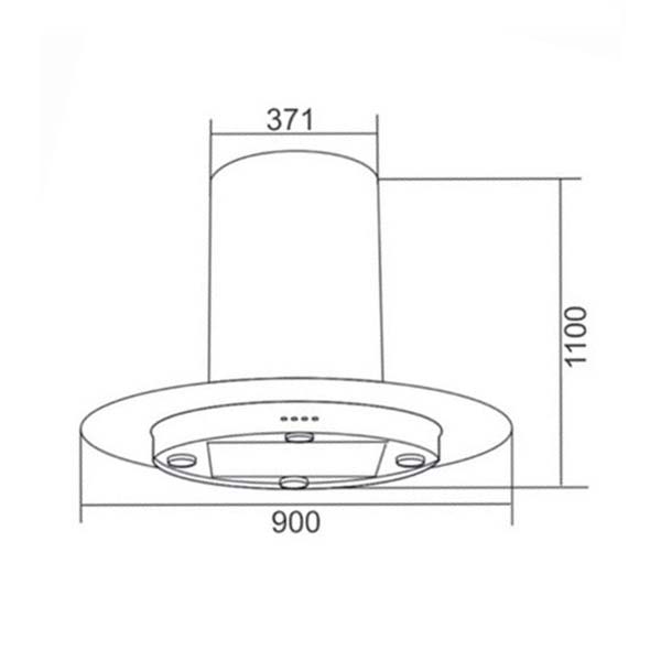 ban ve ky thuat may hut mui canzy cz 350c