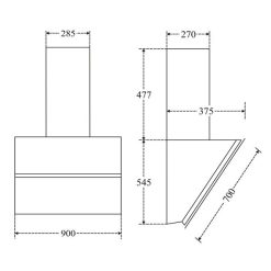 ban ve ky thuat may hut mui canzy cz 70ea luxury