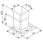 ban ve ky thuat may hut mui canzy cz 70ts