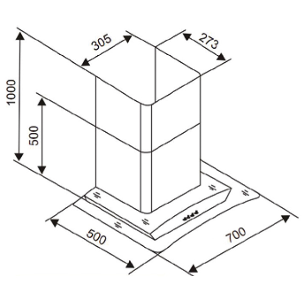 ban ve ky thuat may hut mui canzy cz 70ts