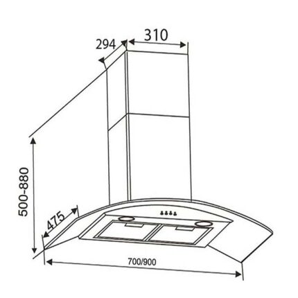 ban ve ky thuat may hut mui canzy cz a39