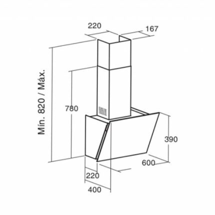 ban ve ky thuat may hut mui cata biblos bk 600