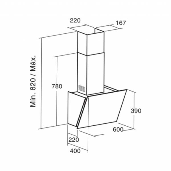 ban ve ky thuat may hut mui cata biblos bk 600