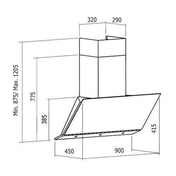 ban ve ky thuat may hut mui cata dalia wh 900