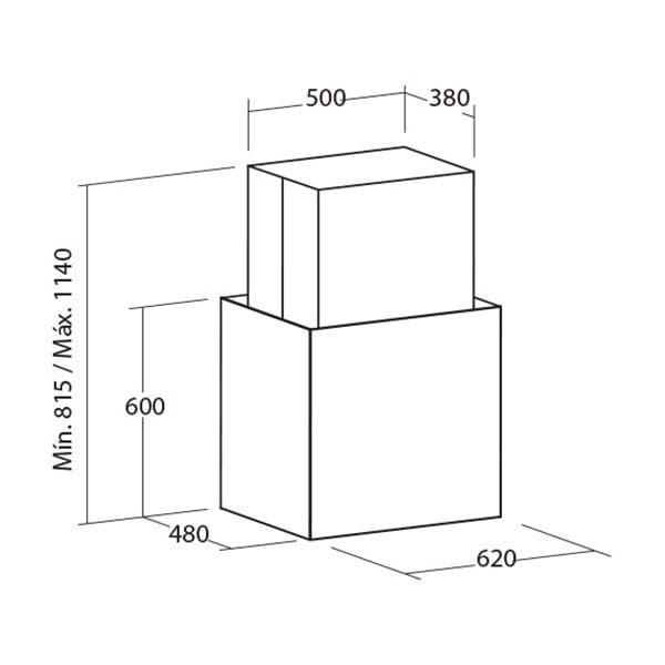 ban ve ky thuat may hut mui cata melina sd 620