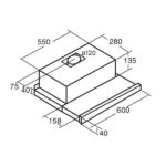 ban ve ky thuat may hut mui cata tf 5060 ewh 600