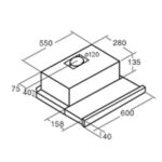 ban ve ky thuat may hut mui cata tf 5060 ex 600