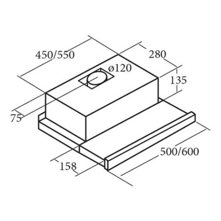 ban ve ky thuat may hut mui cata tf 5260 600