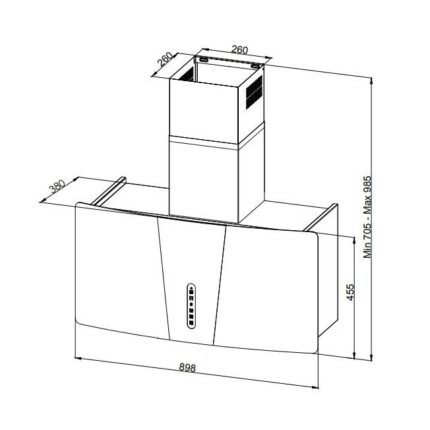 ban ve ky thuat may hut mui chefs eh narsis90t