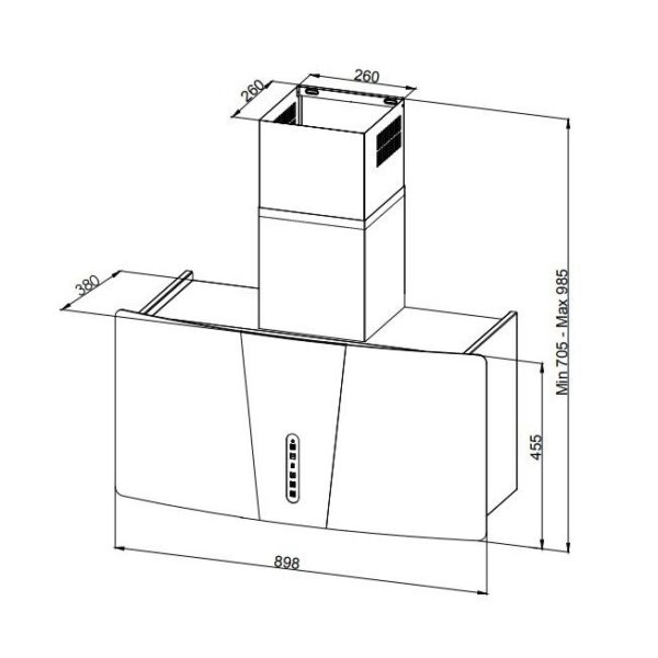 ban ve ky thuat may hut mui chefs eh narsis90t