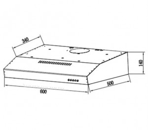 Bản Vẽ Kỹ Thuật Máy Hút Mùi Eurosun EH-60C05D