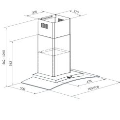 ban ve ky thuat may hut mui eurosun eh 70af81