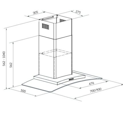 ban ve ky thuat may hut mui eurosun eh 70af81