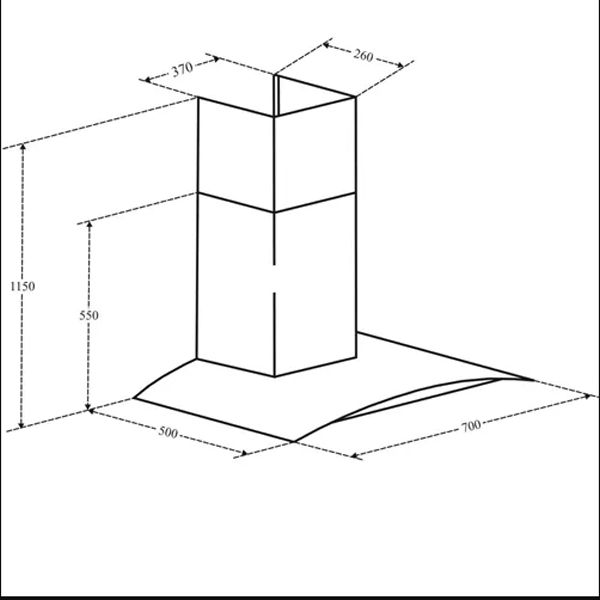 ban ve ky thuat may hut mui eurosun eh 70k06s