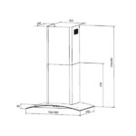 ban ve ky thuat may hut mui eurosun eh 70k11e