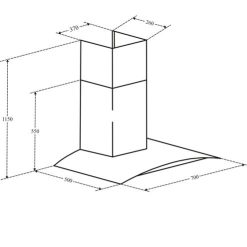 ban ve ky thuat may hut mui eurosun eh 70k20