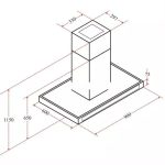 ban ve ky thuat may hut mui eurosun eh 90il91
