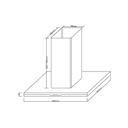 ban ve ky thuat may hut mui fandi fd 219sr