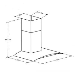 ban ve ky thuat may hut mui fandi fd 5590