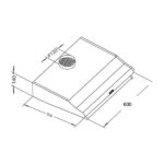 ban ve ky thuat may hut mui fandi fd 605s