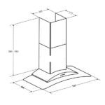 ban ve ky thuat may hut mui fandi fd 70yk