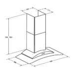 ban ve ky thuat may hut mui fandi fd 90yk