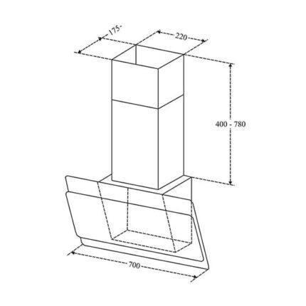 ban ve ky thuat may hut mui fandi fd th 70