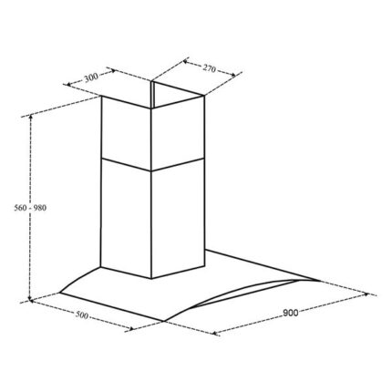 ban ve ky thuat may hut mui fandi fd vk90