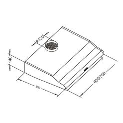 ban ve ky thuat may hut mui faster fs 0470p