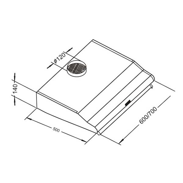 ban ve ky thuat may hut mui faster fs 0470p