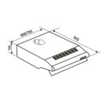 ban ve ky thuat may hut mui faster fs 0870s