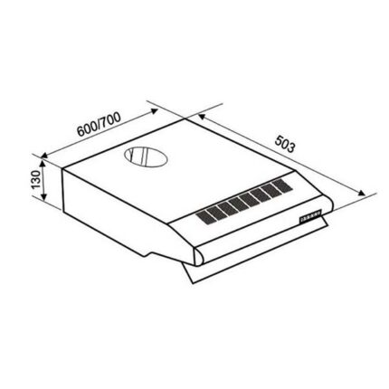 ban ve ky thuat may hut mui faster fs 0870s