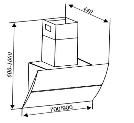ban ve ky thuat may hut mui sevilla sv 70 k1