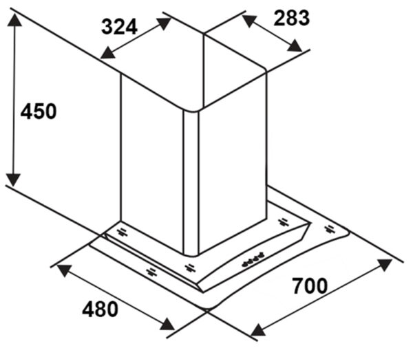ban ve ky thuat may hut mui sevilla sv c107b 70cm kinh cong