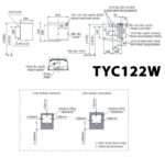 ban ve ky thuat may say tay toto tyc122w