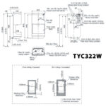 ban ve ky thuat may say tay toto tyc322w