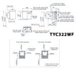 ban ve ky thuat may say tay toto tyc322wf