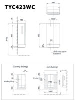 ban ve ky thuat may say tay toto tyc423wc hai mat
